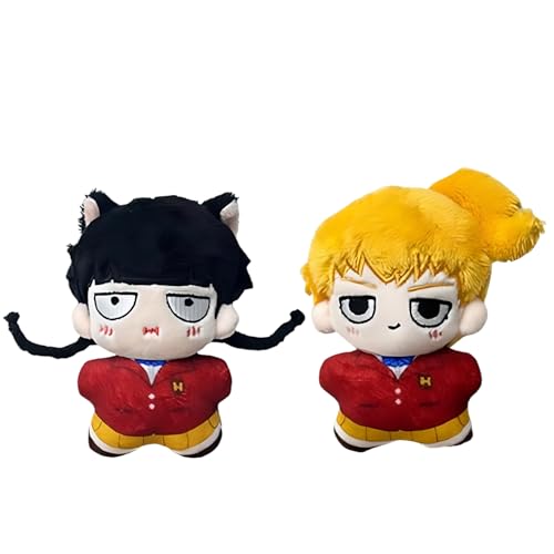 Kageyama Shigeo Figur Anhänger Reigen Arataka Figuren Soft Stuffed Anime Figuren Tasche Anhänger Home Desk Dekoration 12cm von Diohauxi