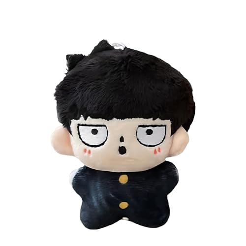 Kageyama Shigeo Figur Anhänger Reigen Arataka Figuren Soft Stuffed Anime Figuren Tasche Anhänger Home Desk Dekoration 12cm von Diohauxi