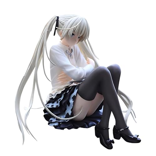 Kasugano sora Anime Figur sitzend Action Figur Desktop Dekor 9cm PVC Sammelfiguren von Diohauxi