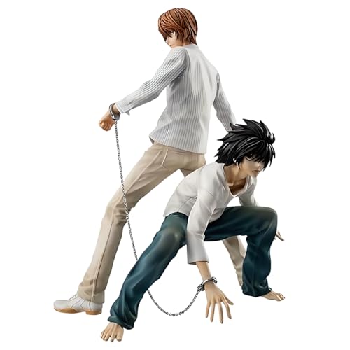 Light Yagami Animen Figur L Figur, Stehende Pose Sammler Statue, Desktop-Dekoration für Zuhause von Diohauxi