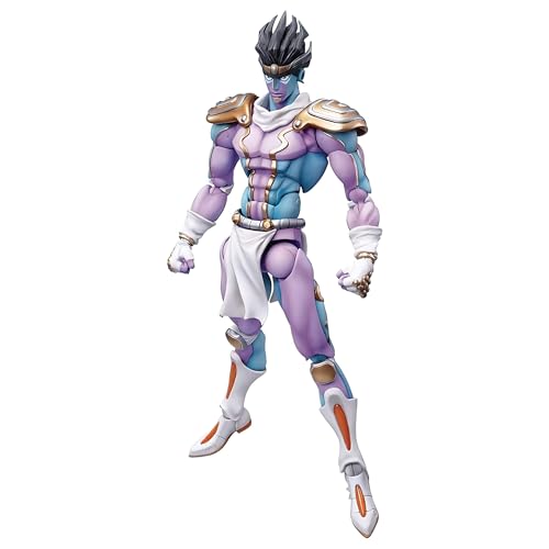 Star Platinum Figur Killer Queen Anime Action Figuren Bewegliche Gelenke Statuen PVC Anime Figuren 17CM von Diohauxi