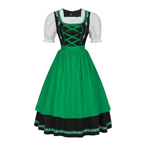 Dirfuny Festival-Outfits für Damen, kurzärmelig, Festival-Kostüm, stilvolles Bier-Karnevals-Outfit, Kleid für Festival, Karneval von Dirfuny