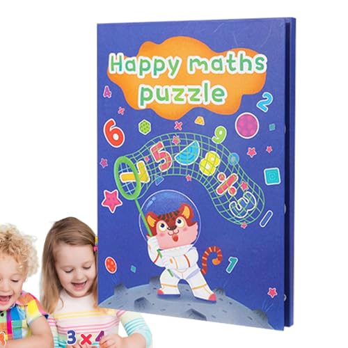 Magnetic Fraktion Lernpuzzle, Magnetbuch Kinder Magnetpuzzle, Fraktion Master Puzzle Kit, Magnet Bruch Puzzle zum Lernen des Alphabets, Rechtschreibung, Früherziehung von Dirfuny