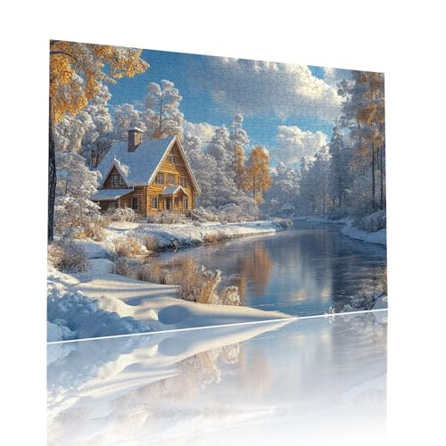 Landschaft Puzzle für Erwachsene Kinder Anspruchsvoll 1000 Teile Impossible Klassische Puzzles Schwer Schnee ab 8 9 10 Jahre Mädchen Jungen Jigsaw Kunst Educa, für Dekoration Geschenke 50x75cm t-119 Landschaft Puzzle für Erwachsene Kinder Anspruchsvoll 1000 Teile Impossible Klassische Puzzles Schwer Schnee ab 8 9 10 Jahre Mädchen Jungen Jigsaw Kunst Educa, für Dekoration Geschenke 50x75cm t-119 von Dirjuong