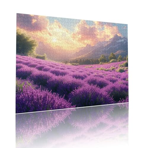 Lavendel Puzzle für Erwachsene Kinder Anspruchsvoll 1314 teile Impossible Klassische Puzzles Schwer Landschaft ab 8 9 10 Jahre Mädchen Jungen Jigsaw Kunst Educa, für Dekoration Geschenke 50x75cm t-973 Lavendel Puzzle für Erwachsene Kinder Anspruchsvoll 1314 teile Impossible Klassische Puzzles Schwer Landschaft ab 8 9 10 Jahre Mädchen Jungen Jigsaw Kunst Educa, für Dekoration Geschenke 50x75cm t-973 von Dirjuong