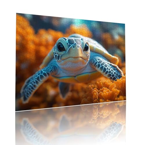 Meeresschildkröten Puzzle für Erwachsene Kinder Anspruchsvoll 200 Teile Impossible Klassische Puzzles Schwer Tier ab 8 9 10 Jahre für Mädchen Jungen Jigsaw Kunst Educa, für Geschenke 25x35cm t-163 Meeresschildkröten Puzzle für Erwachsene Kinder Anspruchsvoll 200 Teile Impossible Klassische Puzzles Schwer Tier ab 8 9 10 Jahre für Mädchen Jungen Jigsaw Kunst Educa, für Geschenke 25x35cm t-163 von Dirjuong