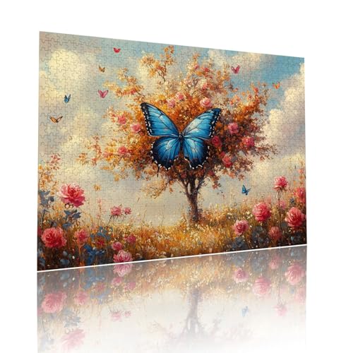 Puzzle Erwachsene 1314 Teile Schmetterling Baum Educa Jigsaw für Kinder ab 8 Jahren Mädchen Jungen, Erwachsene Impossible Klassische Puzzles Schwer, Anspruchsvoll Spielspaß, Geschenke 50x75cm t-250 Puzzle Erwachsene 1314 Teile Schmetterling Baum Educa Jigsaw für Kinder ab 8 Jahren Mädchen Jungen, Erwachsene Impossible Klassische Puzzles Schwer, Anspruchsvoll Spielspaß, Geschenke 50x75cm t-250 von Dirjuong