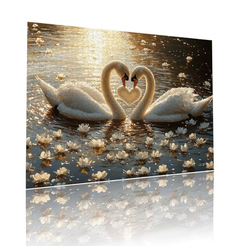 Schwan Puzzle für Erwachsene Kinder Anspruchsvoll 200 Teile Impossible Klassische Puzzles Schwer Tier ab 8 9 10 Jahre für Mädchen Jungen Jigsaw Kunst Educa, für Dekoration und Geschenke 25x35cm t-937 Schwan Puzzle für Erwachsene Kinder Anspruchsvoll 200 Teile Impossible Klassische Puzzles Schwer Tier ab 8 9 10 Jahre für Mädchen Jungen Jigsaw Kunst Educa, für Dekoration und Geschenke 25x35cm t-937 von Dirjuong