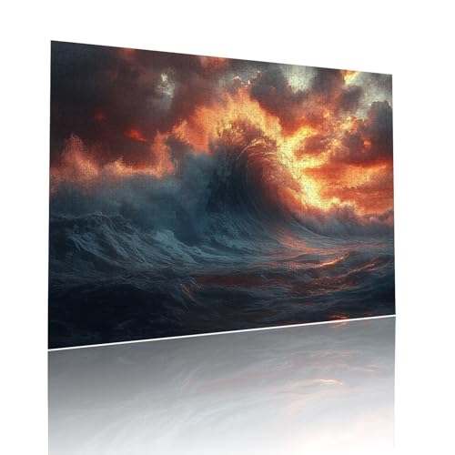 Sonnenuntergang Puzzle für Erwachsene Kinder Anspruchsvoll 5000 Teile Impossible Klassische Puzzles Schwer Wellen ab 8 9 10 Jahre für Mädchen Jungen Jigsaw Kunst Educa, für Geschenke 105x156cm t-567 Sonnenuntergang Puzzle für Erwachsene Kinder Anspruchsvoll 5000 Teile Impossible Klassische Puzzles Schwer Wellen ab 8 9 10 Jahre für Mädchen Jungen Jigsaw Kunst Educa, für Geschenke 105x156cm t-567 von Dirjuong