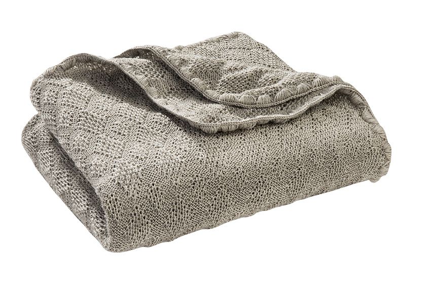 Disana Woll-Babydecke - 80x100cm - Grau Disana Woll-Babydecke - 80x100cm - Grau von Disana