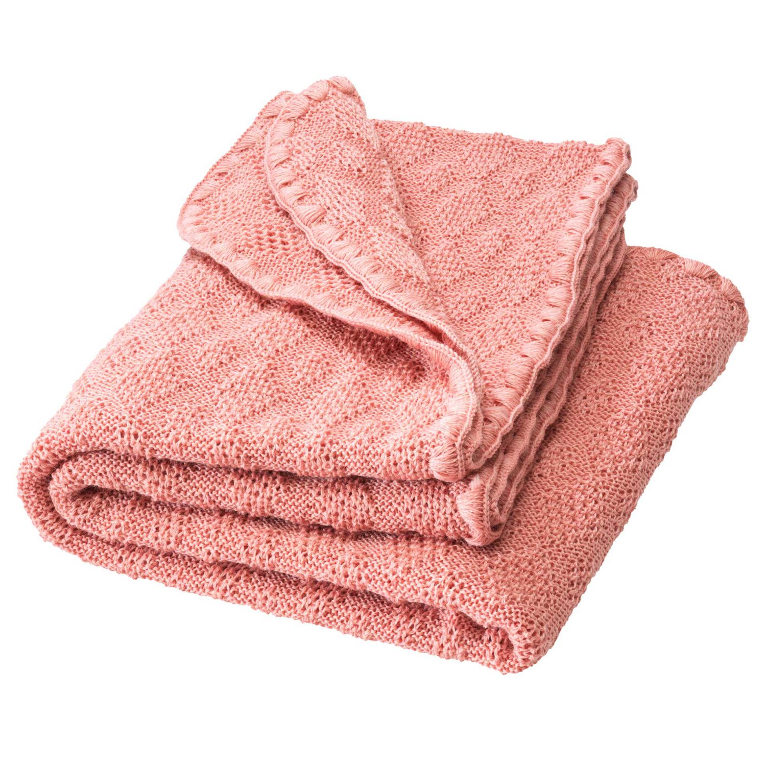 Disana Woll-Babydecke - 80x100cm - Softpink Disana Woll-Babydecke - 80x100cm - Softpink von Disana