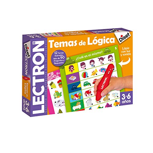 DISET 63882 Lectron-Bleistift für das Spiel „Temas de Logica“ von Diset