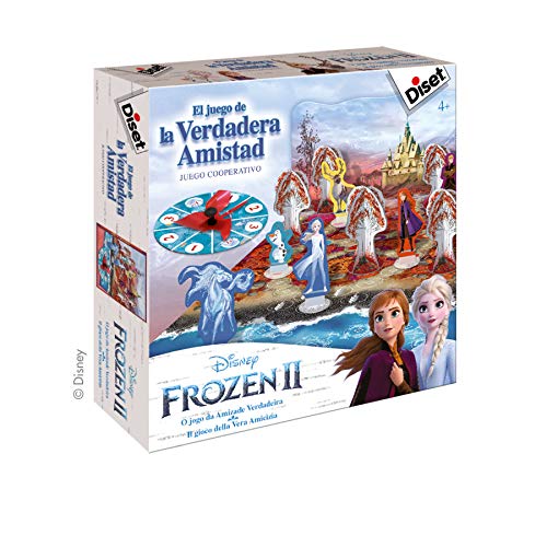 Diset Ref. 49243 II Disney Frozen Eiskönigin 2-Das Spiel der echten Freundschaft, bunt von Diset