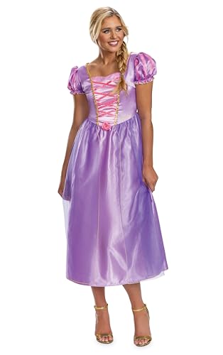 DISGUISE 158349N-EU Rapunzel Basic Plus Kostüm für Erwachsene von Disguise