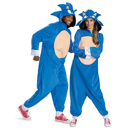 DISGUISE 162769SM-20L Sonic Movie 3 Erwachsene – Unisex Dress Up & Zubehör, Blau von Disguise