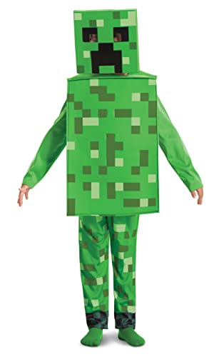 DISGUISE Jakks Pacific Minecraft Kostüm - Creeper (116 cm) (115779L), Grün von Disguise