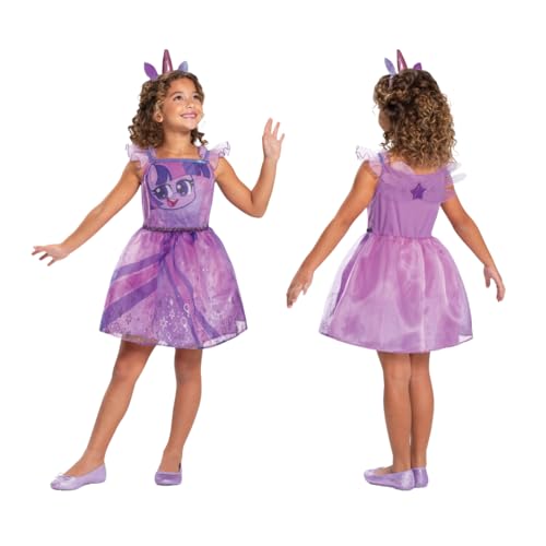 Disguise 115709L-15L-6 Twilight Sparkle verrücktes Kleid, S (4-6x), Multi von Disguise