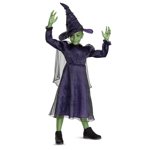 Disguise 167029K-EU Elphaba Deluxe (Eu) Fancy Dress Costume, Multi von Disguise