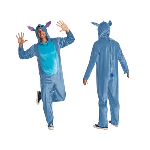 Disguise 171079STD-EU Stitch Adult Classic (EU) Fancy Dress Costume, Multi von Disguise