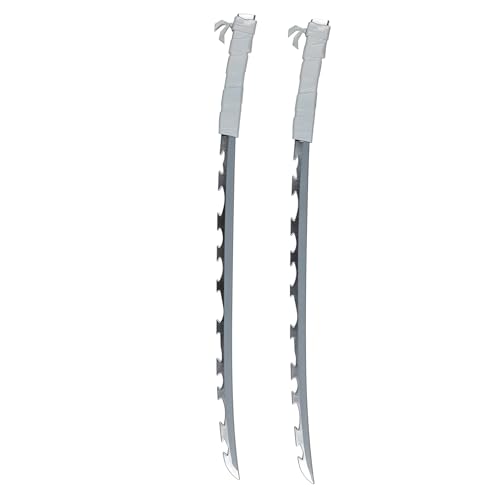 Disguise Demon Slayer Inosuke Dual Kostüm Schwerter Set, Offizielles Inosuke Kunststoff Kostüm Zubehör, 66 cm Länge Disguise Demon Slayer Inosuke Dual Kostüm Schwerter Set, Offizielles Inosuke Kunststoff Kostüm Zubehör, 66 cm Länge von Disguise