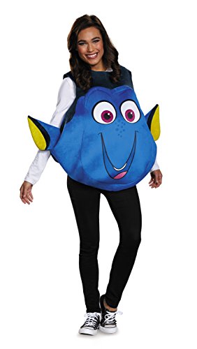 Disguise Dory Fischkostüm für Erwachsene, Blau, Einheitsgröße von Disguise