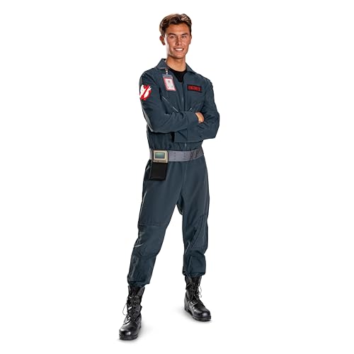 Disguise Ghostbuster-Ingenieur-Kostüm, Deluxe, offizielles Ghostbusters Frozen Empire, Halloween-Kostüm, Overall, Größe L/XL Disguise Ghostbuster-Ingenieur-Kostüm, Deluxe, offizielles Ghostbusters Frozen Empire, Halloween-Kostüm, Overall, Größe L/XL von Disguise