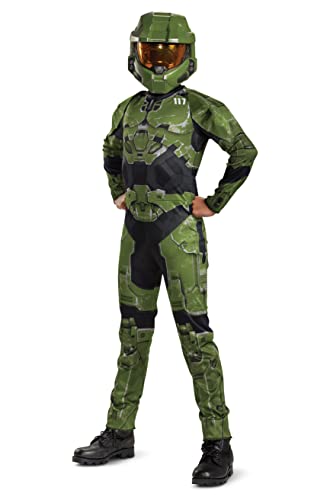 Disguise Halo Master Chief Kostüm für Kinder, Militär-Kostüm, Kinder, Größe L von Disguise