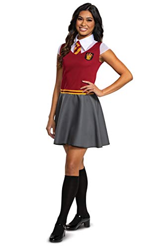 Disguise Harry Potter Dress for Girls, Gryffindor Costume Dress, Red & Gray, Teen Size Extra Large (14-16) von Disguise