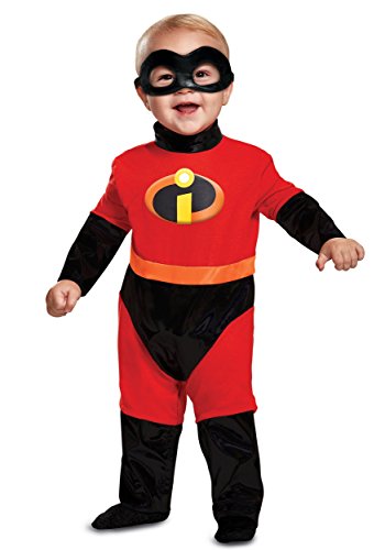 Disguise Kid's Incredibles Klassisches Kleinkind-Kostüm, Rot, 0–6 Monate von Disguise