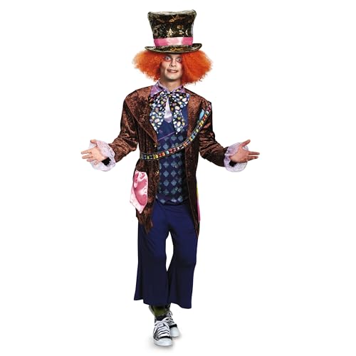 Disguise Limited Adult Deluxe Mad Hatter Fancy Dress Costume Medium von Disguise