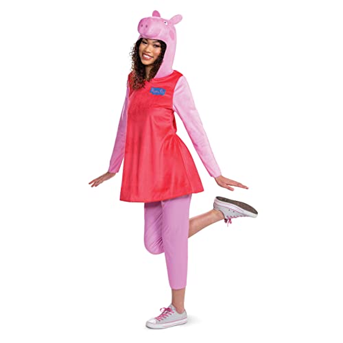 Disguise Limited Womens Peppa Pig Adult Deluxe Fancy Dress Costume Medium von Disguise