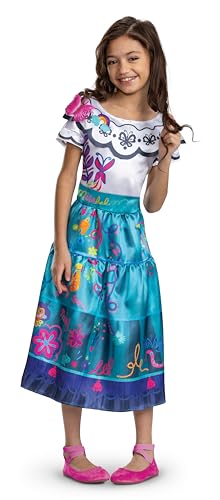 Disguise Mirabel Kinderkostüm, perfekt für Encanto-Fans, beinhaltet ein atemberaubendes mehrfarbiges Kleid mit Schmetterlings-Schulterdetail, Disney-Kostüm für Mädchen, Größe 7–8 Disguise Mirabel Kinderkostüm, perfekt für Encanto-Fans, beinhaltet ein atemberaubendes mehrfarbiges Kleid mit Schmetterlings-Schulterdetail, Disney-Kostüm für Mädchen, Größe 7–8 von Disguise