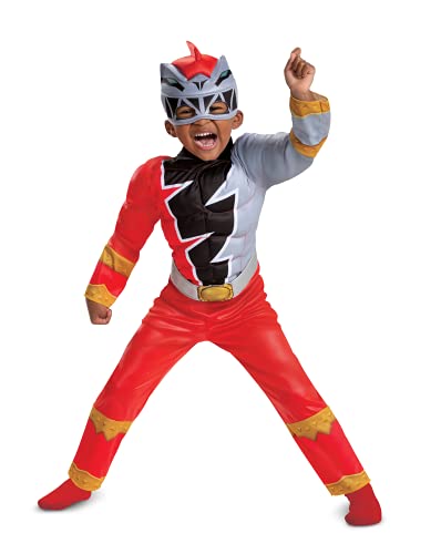 Disguise Offizielles Power Rangers Kostüm Kinder Rot Kleinkind, Karneval Kostüm Kleinkinder Ranger Faschingskostum Geburstag Superhelden Kostum fur Kleinkind Jungen Powerrangerskostüm Disguise Offizielles Power Rangers Kostüm Kinder Rot Kleinkind, Karneval Kostüm Kleinkinder Ranger Faschingskostum Geburstag Superhelden Kostum fur Kleinkind Jungen Powerrangerskostüm von Disguise