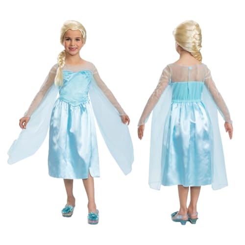 Disney Frozen DISK129879 Frozen ELSA Nicht zutreffend, Einfarbig, Blau, XS von Disguise