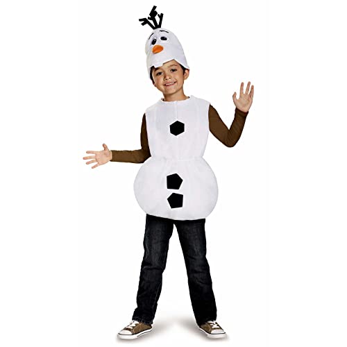 Disguise Disney Official Olaf Kostüm Kinder, Kostüm Schneemann Kinder, Olafkostüm, Frozen Olaf Kostüm, Schneemann Kostüm Olaf, Olaf Schneemann Kostüm, Kinder Olaf Kostüm, Schneemann Olaf Kostüm, Lustiges Olaf-kostüm S von Disguise