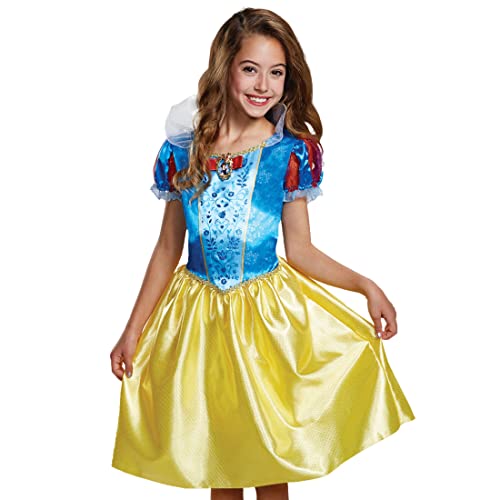 Disguise 140619K-EU-6 Disney Princess Schneewittchen Nicht zutreffend, Blau, 7-8 Jahre von Disguise