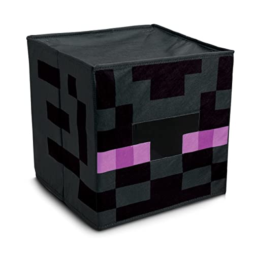 DISGUISE 146429-15L ENDERMAN BLOCK HEAD Minecraft Dress Up & Zubehör, Schwarz, Einheitsgröße von Disguise