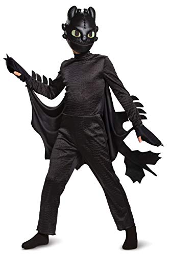 How To Train Your Dragon Toothless Deluxe Child Costume | X-Small (3T-4T) von Disguise