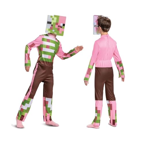 Kids' Mine Craft Zombie Pigman Halloween Costume (Small 4/6) von Disguise