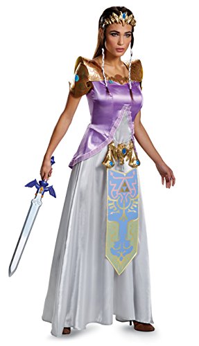 Legend of Zelda Princess Zelda Deluxe Costume Junior 7-9 von Disguise