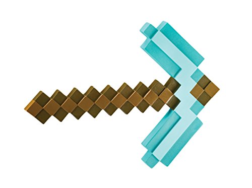 Minecraft DISKX65685 Disguise Accessories Kostüm, Diamant Spitzhacke, 4 Jahre+, Einheitsgröße, Zubehör, 4+Jahre, Pickaxe von Disguise