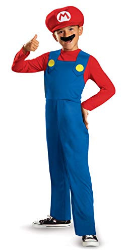 Nintendo Super Mario Bros Mario Classic Child Costume Small 4-6 von Disguise