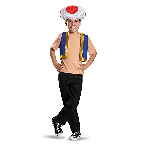 Nintendo Super Mario Bros Toad Costume Kit Child von Disguise