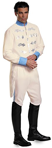 Prince Charming Movie Deluxe-Uniform-Kostüm für Erwachsene, Größe XL, Mehrfarbig, XL von Disguise