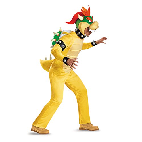 Super Mario Bros DIS85174C Bowser Kostüm, Herren, XXL,Bowser von Disguise