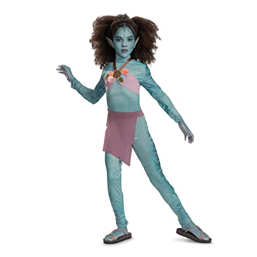 Tsireyea Kostüm Offizielles Disney Avatar Way of the Water Kinderkostüm Outfit Größe (7-8) von Disguise