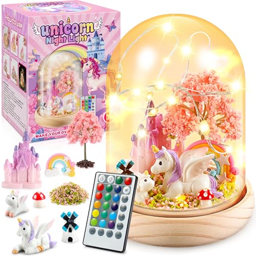 Dislocati DIY Einhorn Nachtlicht Kinder – Einhorn Geschenk für Mädchen 3-10 Jahre – Bastelset Kinder - Licht mit 16 Farben + 4 Modi, Sicherer Timer, Helligkeit einstellbar - Mädchen Spielzeug Dislocati DIY Einhorn Nachtlicht Kinder – Einhorn Geschenk für Mädchen 3-10 Jahre – Bastelset Kinder - Licht mit 16 Farben + 4 Modi, Sicherer Timer, Helligkeit einstellbar - Mädchen Spielzeug von Dislocati