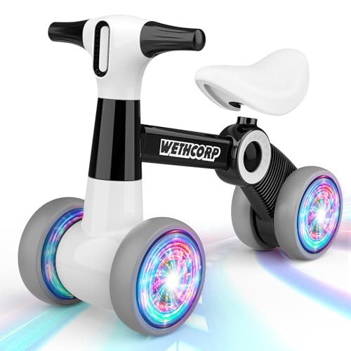 Dislocati Laufrad ab 1 2 Jahre, Balance Bike Lauflernrad für 10-24 Monate Baby Spielzeug ab 1 2 Jahre Jungen Kinderspielzeug Kleine Geschenke Kind 1 Jahr Lauflernwagen Baby Fahrrad Junge Geschenke von Dislocati