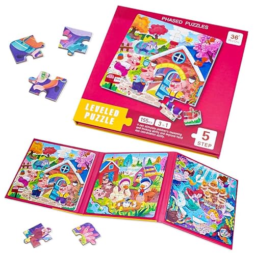 Dislocati Reisespiele Kinder ab 3-7, Spielzeug ab 3-6 Jahre Junge Geschenk Junge 3-6 Jahre Puzzle ab 3-6 Jahre kleine Geschenke für Kinder Magnetspiel Kinder Magnet Puzzle ab 3-6 Jahre von Dislocati