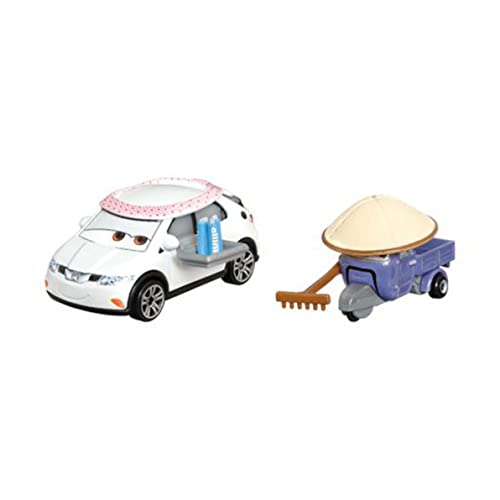 Disney Pixar Cars 3 2-Pack Assortment, 1:55 Scale Die-Cast Fan Favorite Character Vehicles for Racing and Storytelling Fun, Gift for Kids Age 3 and Older von Disney